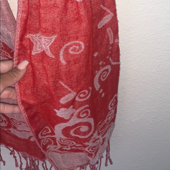 Arkansas Razorback Scarf - Picture 3 of 3